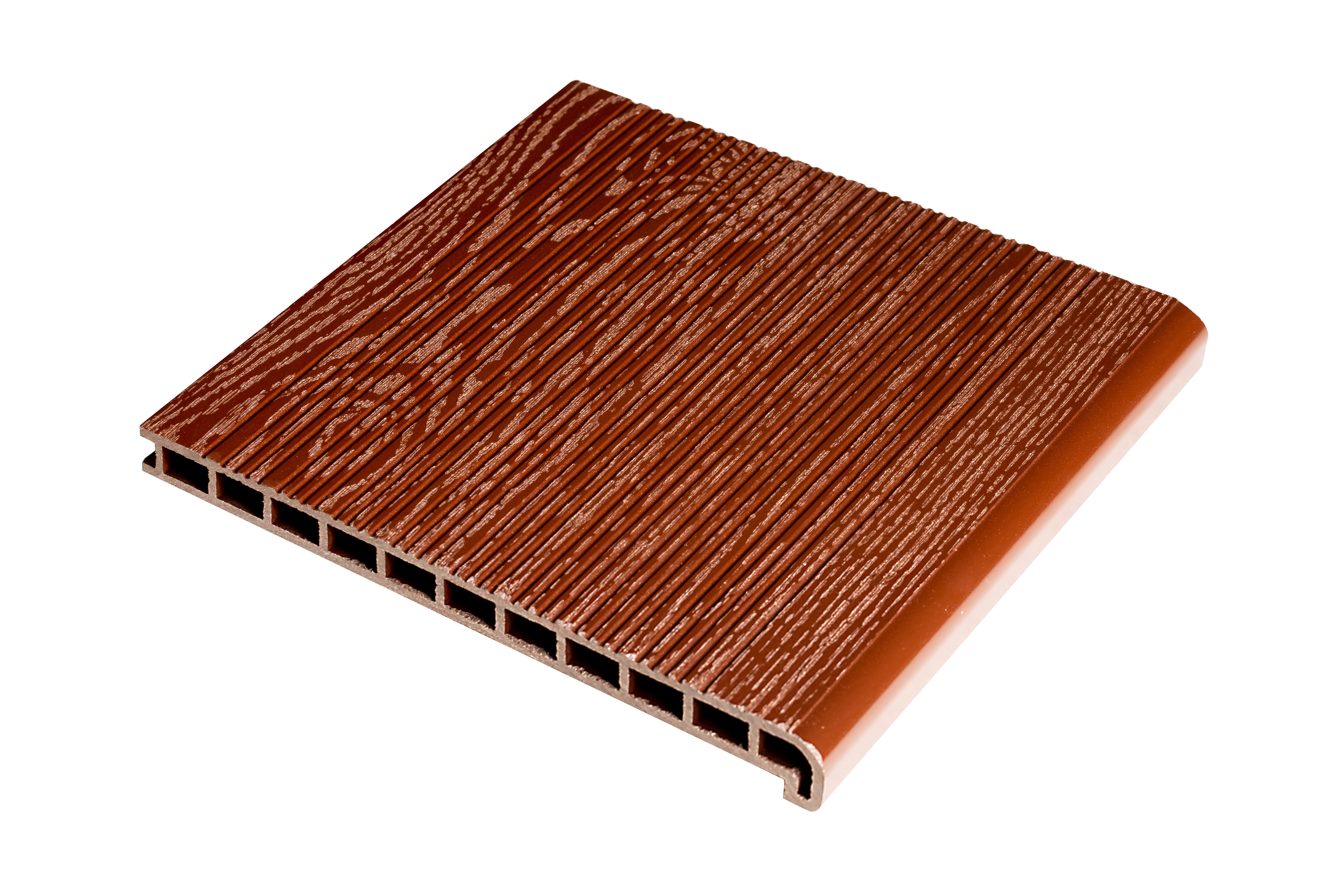 Ступени Faynag wood (файнаг) из ДПК Шоколад (длина 3м, 4м)