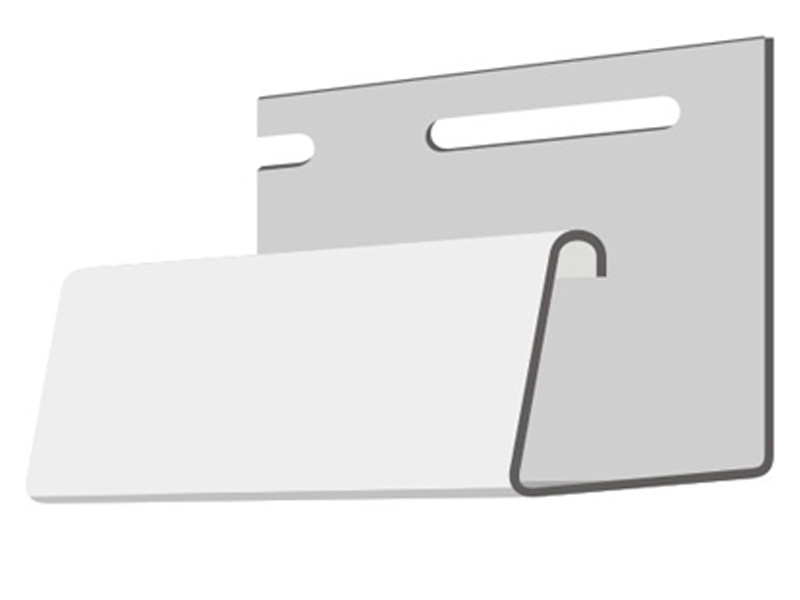 Джи планка цокольная (длина 3м)  для цокольного сайдинга Т-сайдинг
