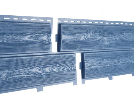 Фасадные панели (Цокольный Сайдинг) Ю-Пласт Хокла Color Голубика