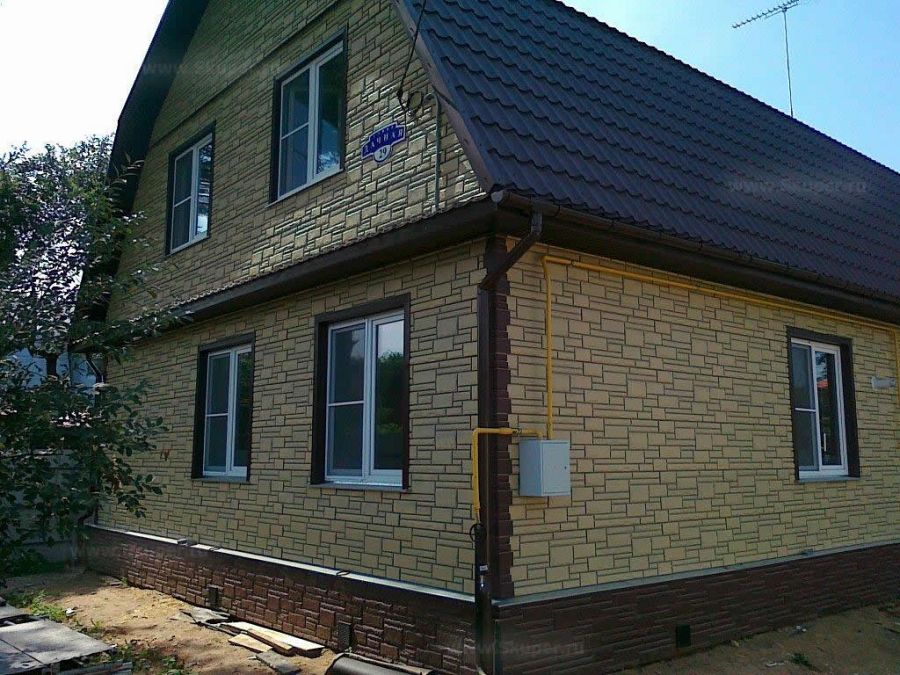 Цокольный сайдинг под кирпич камень дерево цены на