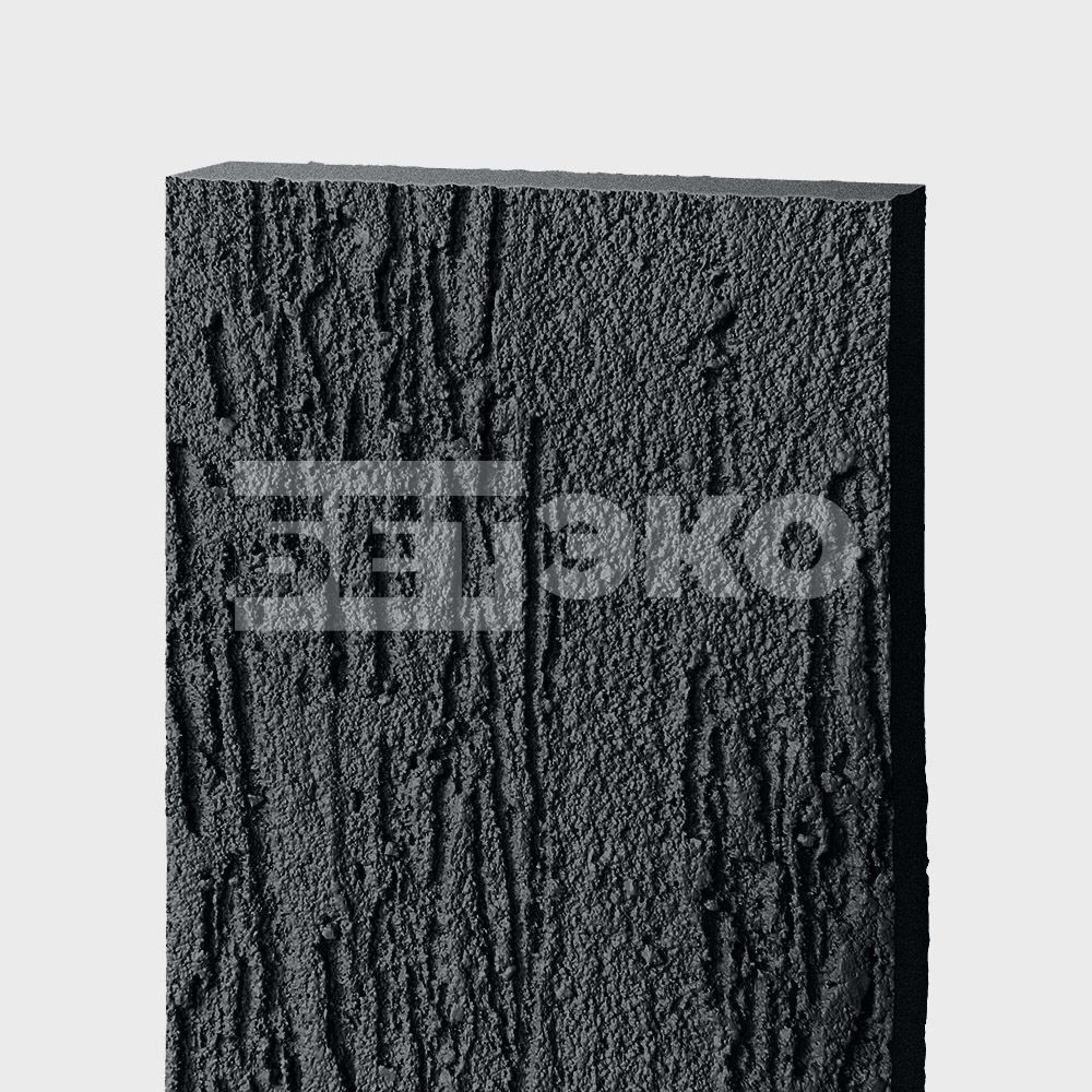 Фиброцементный сайдинг БЕТЭКО - коллекция Вудрок (короед) - БК-9011